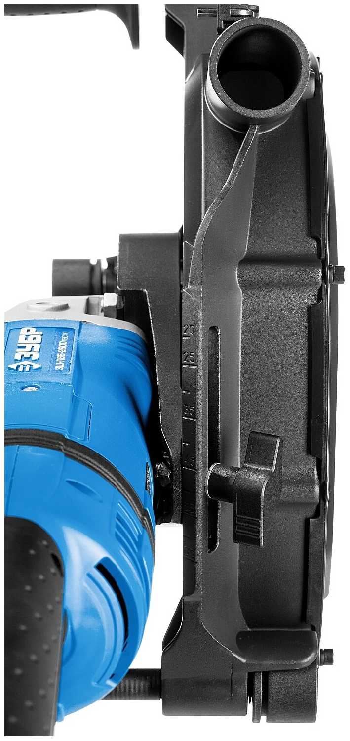 Штроборез ЗУБР ЗШ-П45-2100 (ПВТК) фотография 9