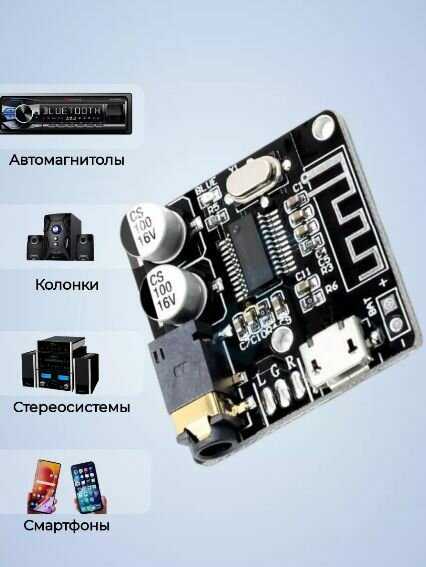 Адаптер Адаптер 3,5 jack, AUX и Bluetooth 5.0 фотография 1