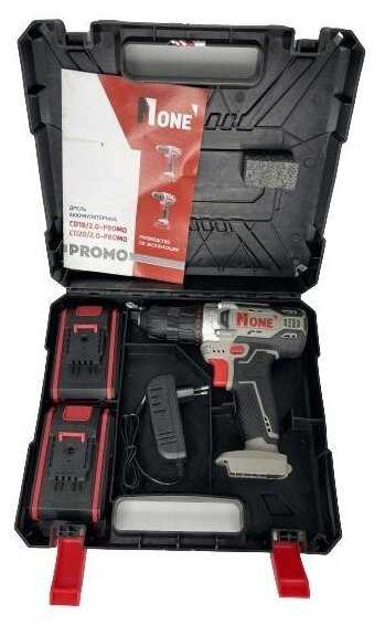 Аккумуляторная дрель-шуруповерт NUMBER ONE CD18/2.0-PROMO фотография 17