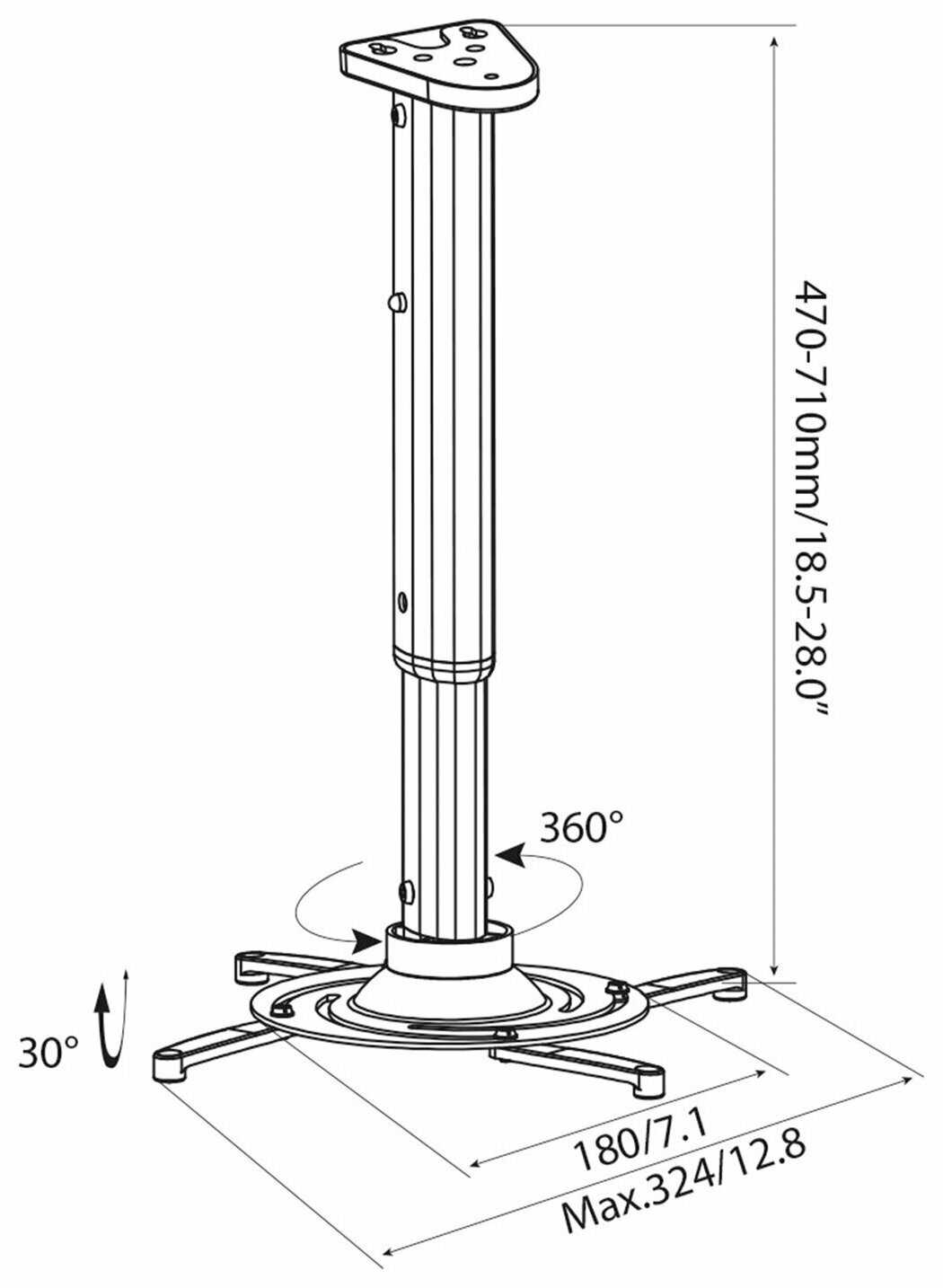 Крепление Cactus CS-VM-PR05L фотография 2