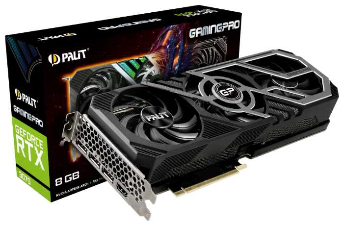 Видеокарта Palit GeForce RTX 3070 GamingPro 8GB (NE63070019P2-1041A) фотография 7