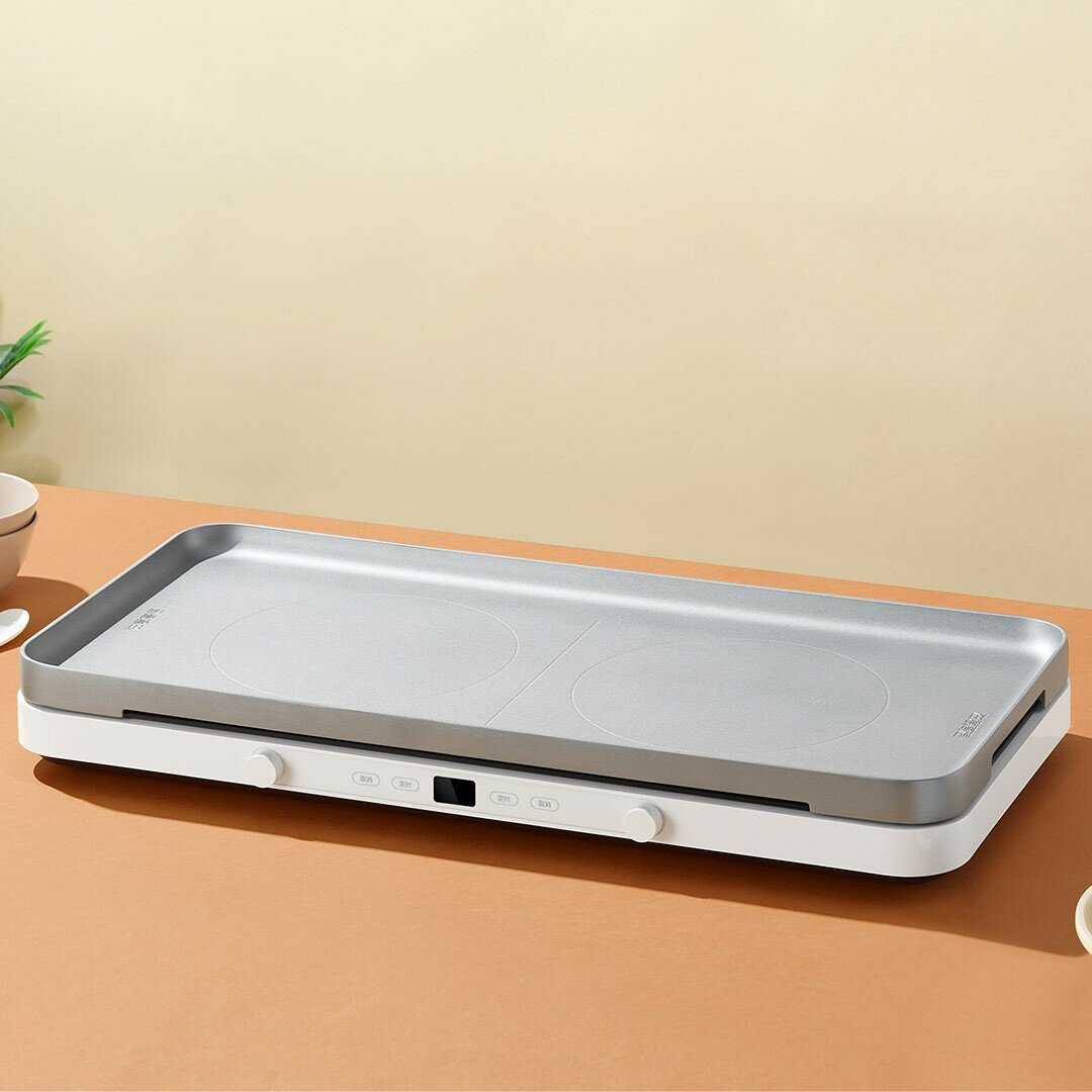 Умная индукционная плита Xiaomi Mijia Double-Port Cooker (MDCLD01ACM) фотография 14