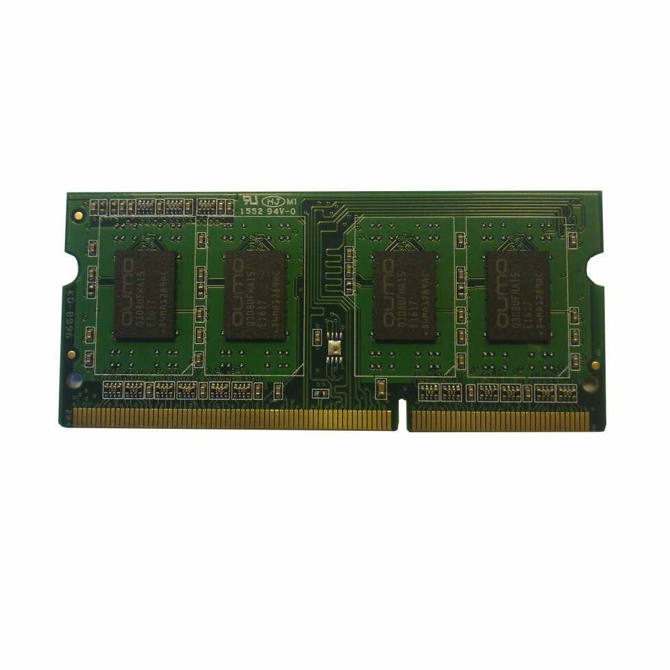 Оперативная память Qumo 4 ГБ DDR4 SODIMM (QUM4S-4G2400C16) фотография 7