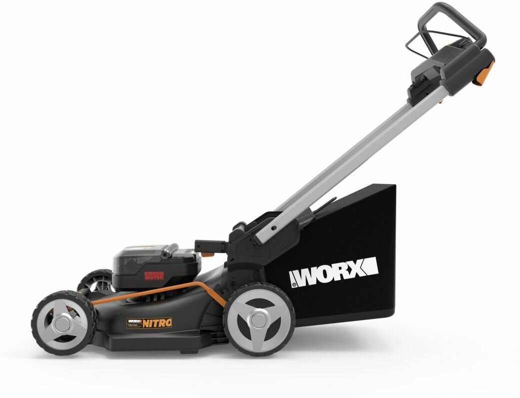 Газонокосилка WORX WG779E фотография 4