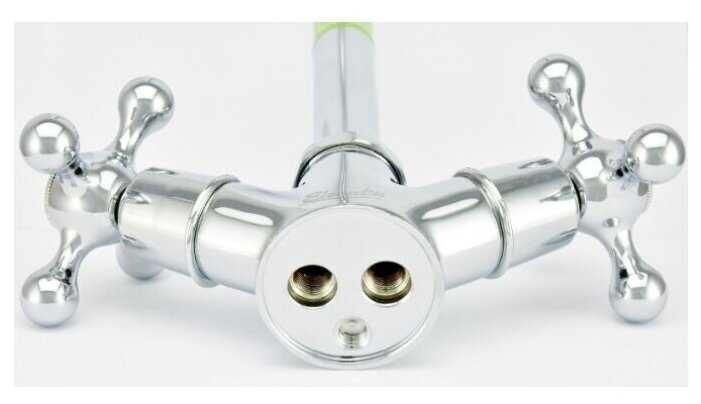 Смеситель для мойки с поворотным R- изливом Eleanti Opal 0402.899 фотография 3