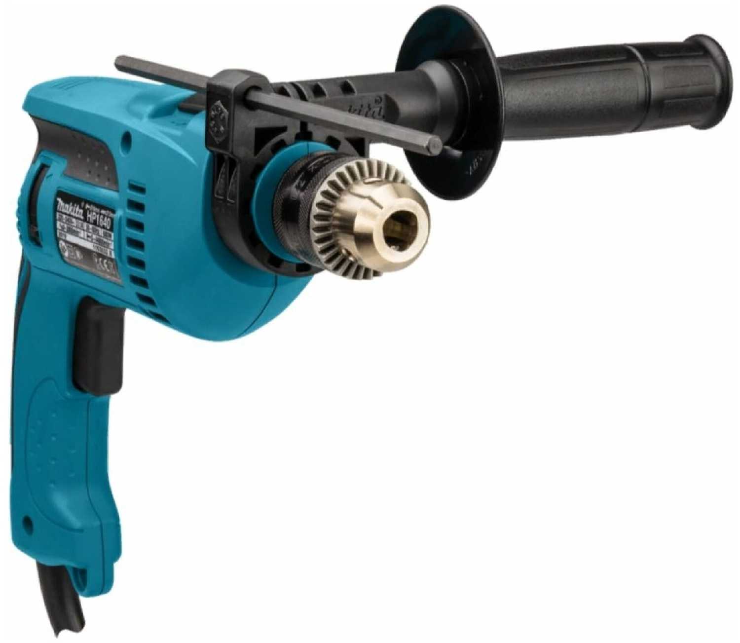Дрель ударная Makita HP1640X4, 680 Вт фотография 3