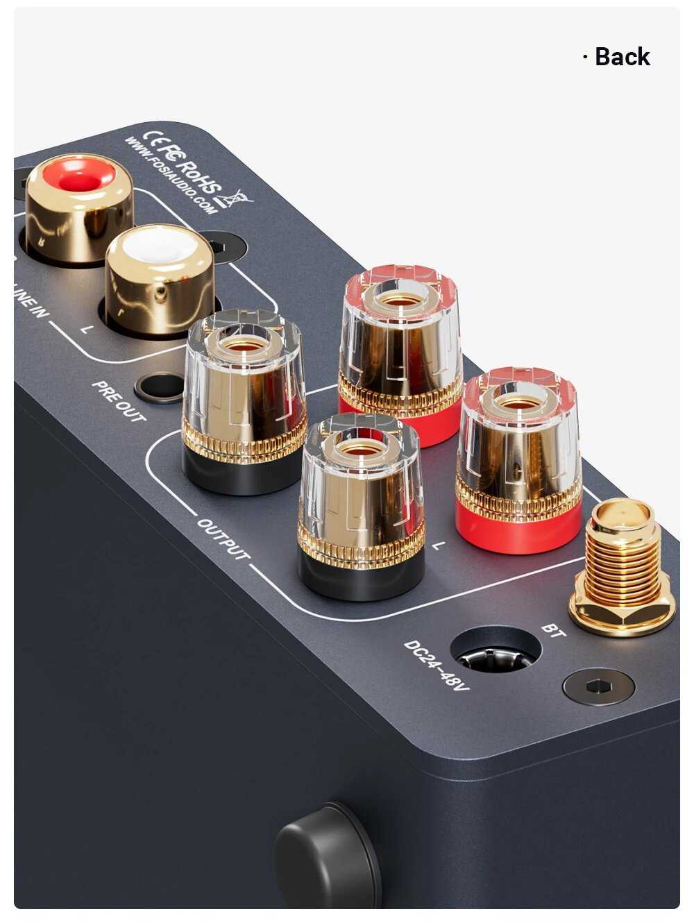 Усилитель для колонок Fosi Audio BT20A Pro 300 Вт фотография 10