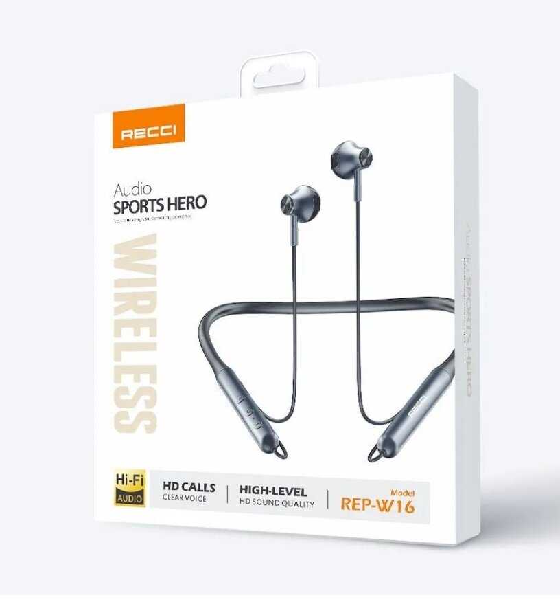 Наушники беспроводные Recci Sport Hero (REP-W16) фотография 7