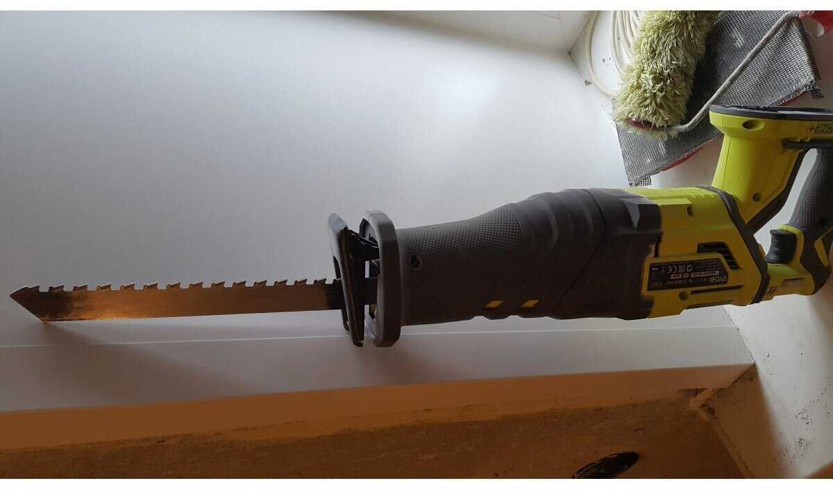 Аккумуляторная пила RYOBI Пила (R18RS7-0) фотография 5