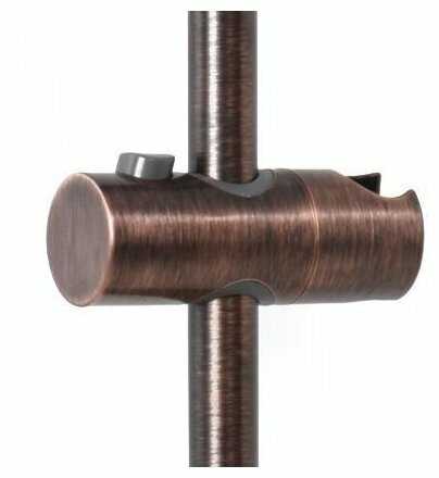 Душевая стойка WasserKRAFT A041, бронза фотография 1