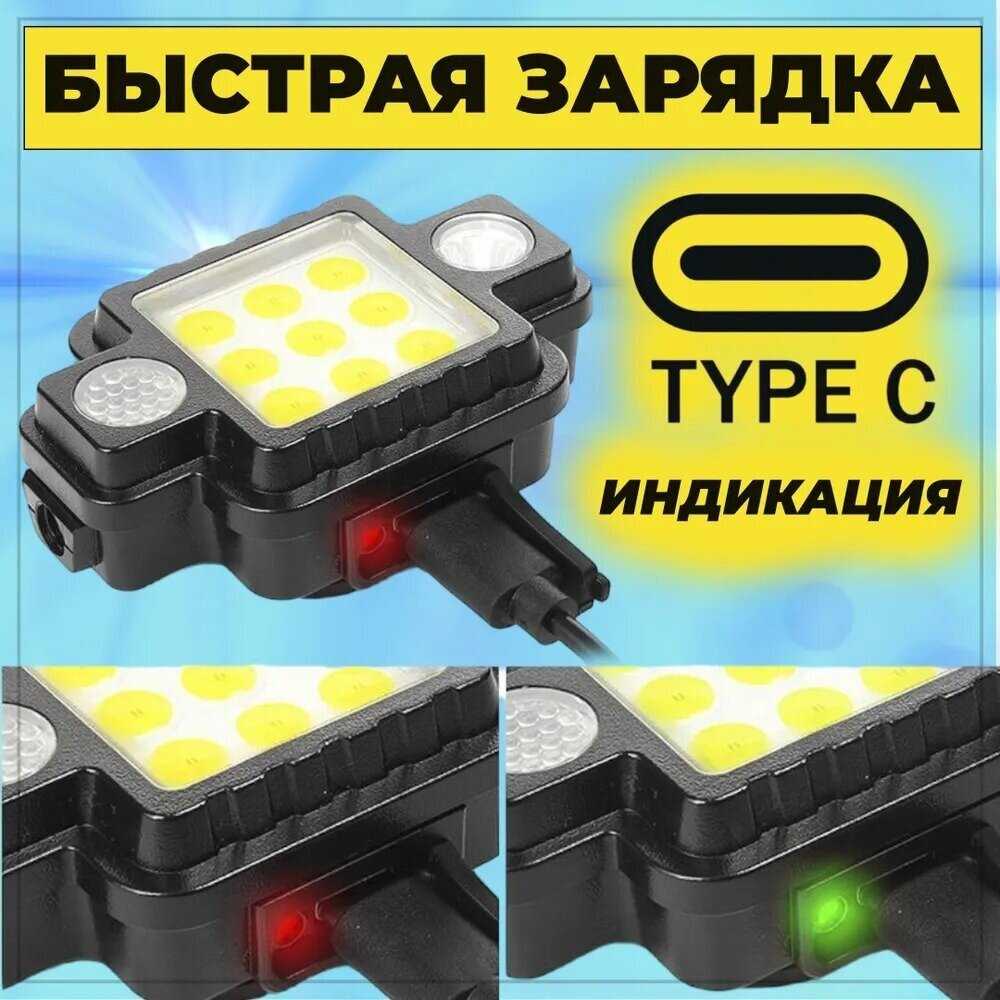 Фонарь налобный аккумуляторный тактический фотография 5