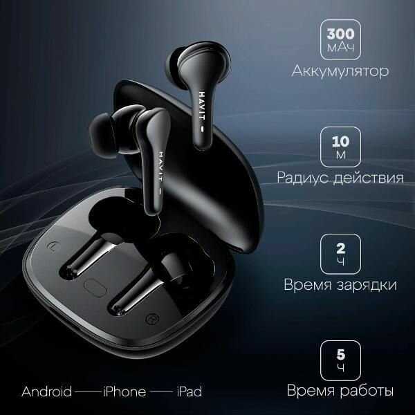 Беспроводные наушники Havit TW959 фотография 4