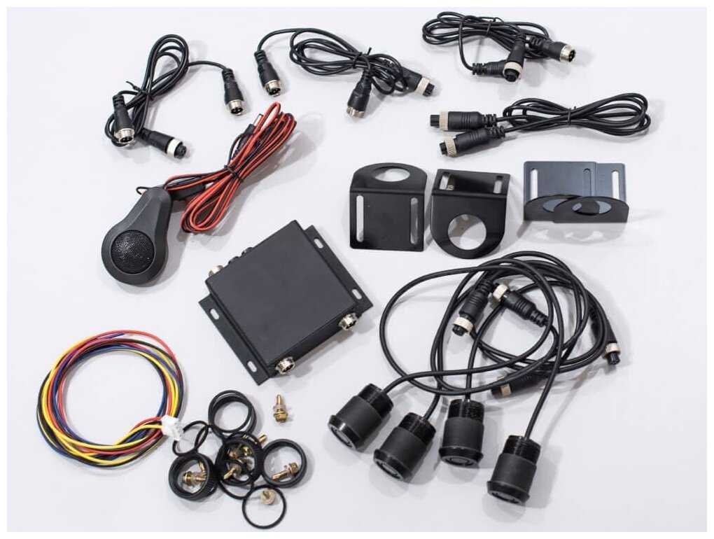AVEL Видеопарктроник с четырьмя датчиками PS-06V для грузового транспорта фотография 1
