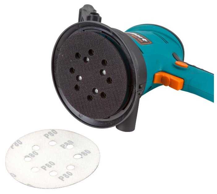 Эксцентриковая шлифмашина Bort BES-450 фотография 4