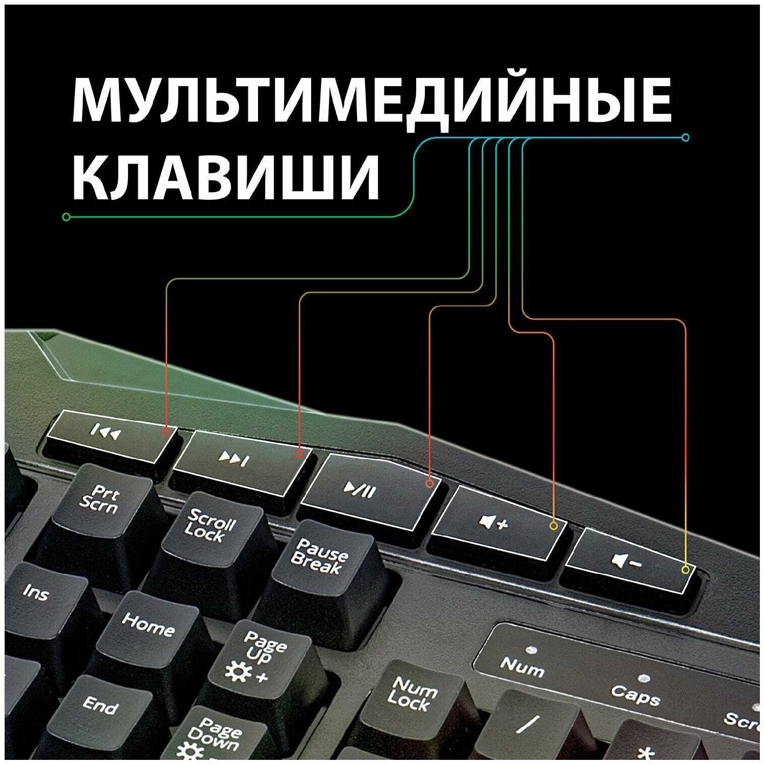 Игровая клавиатура SONNEN Q9M фотография 17
