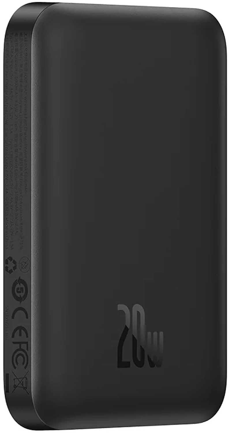 Внешний аккумулятор Baseus Magnetic Wireless 20W (QC3.0/PD) фотография 4