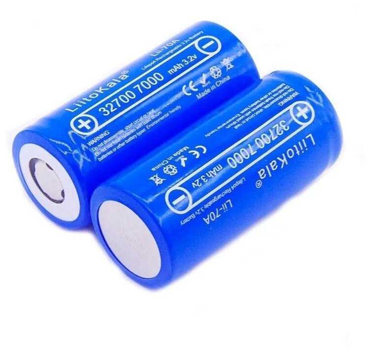 Аккумулятор LiitoKala 32700 LiFePO4 3.2В 7000mAh (Lii-70A) фотография 9