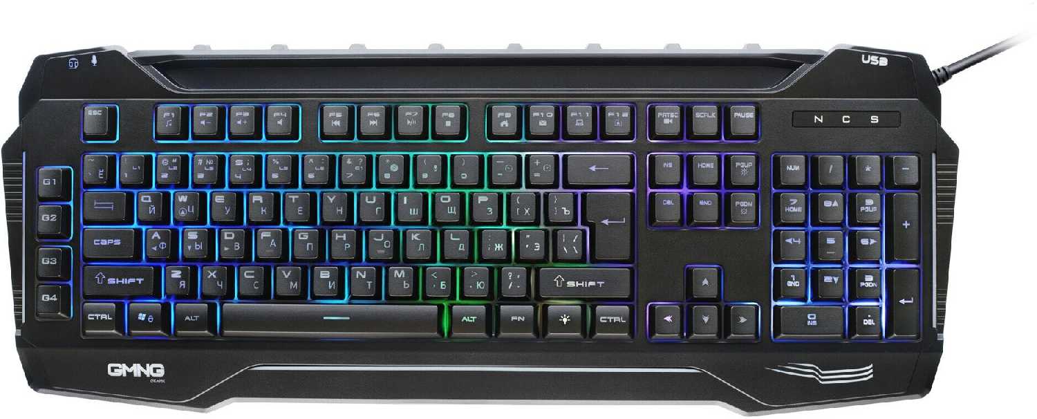 Клавиатура GMNG 975GK Multimedia for gamer LED (1677429)