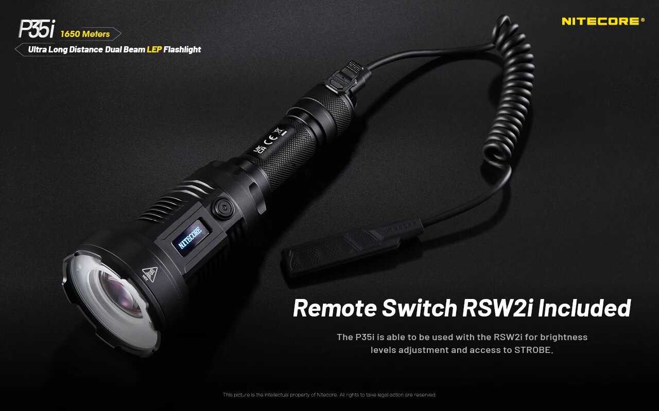 Светодиодный фонарик NITECORE P35i (NL2150HPi) фотография 22