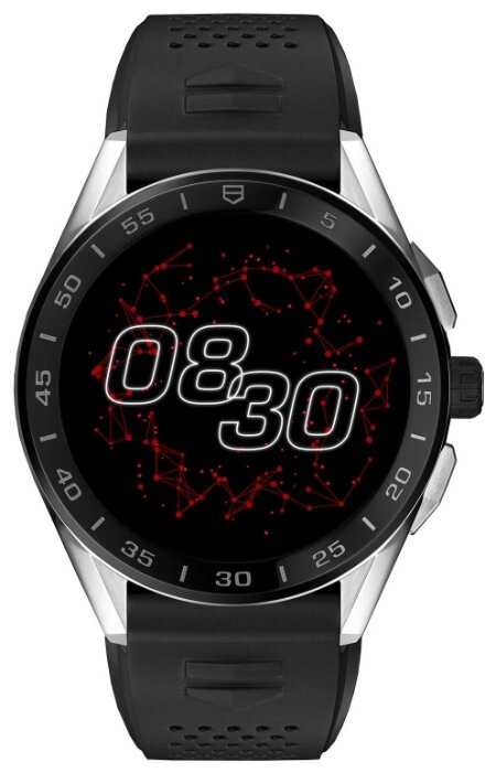 Умные часы TAG Heuer Connected 45 (каучук, сталь, керамика)