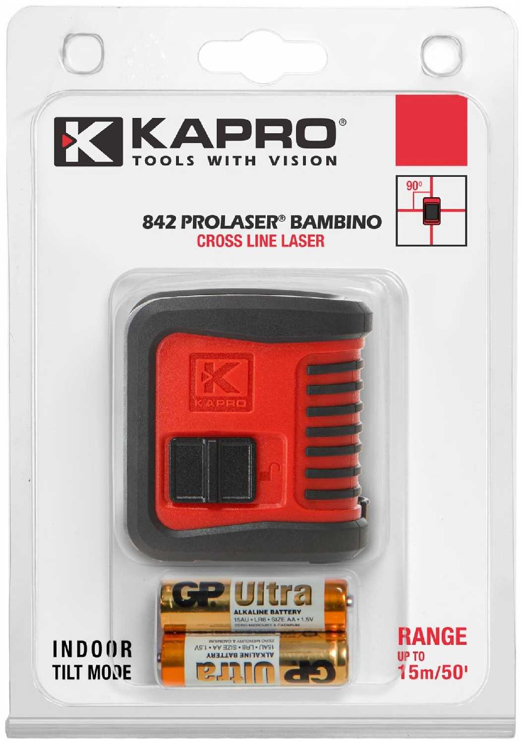 Уровень лазерный Kapro Bambino фотография 2