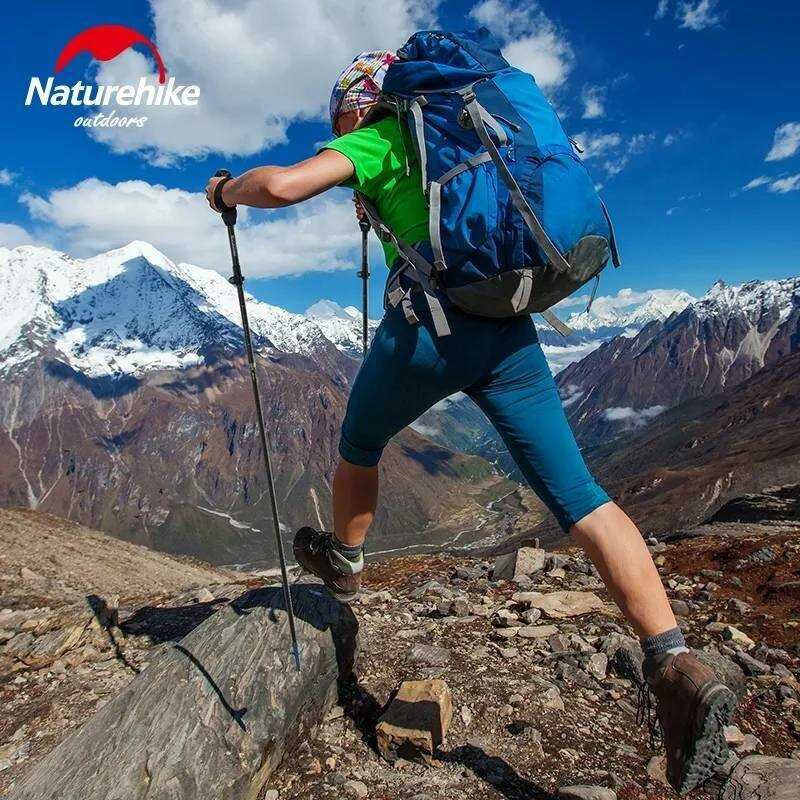 Палка треккинговая Naturehike ST07 all carbon 5-node folding 98-115 см фотография 6