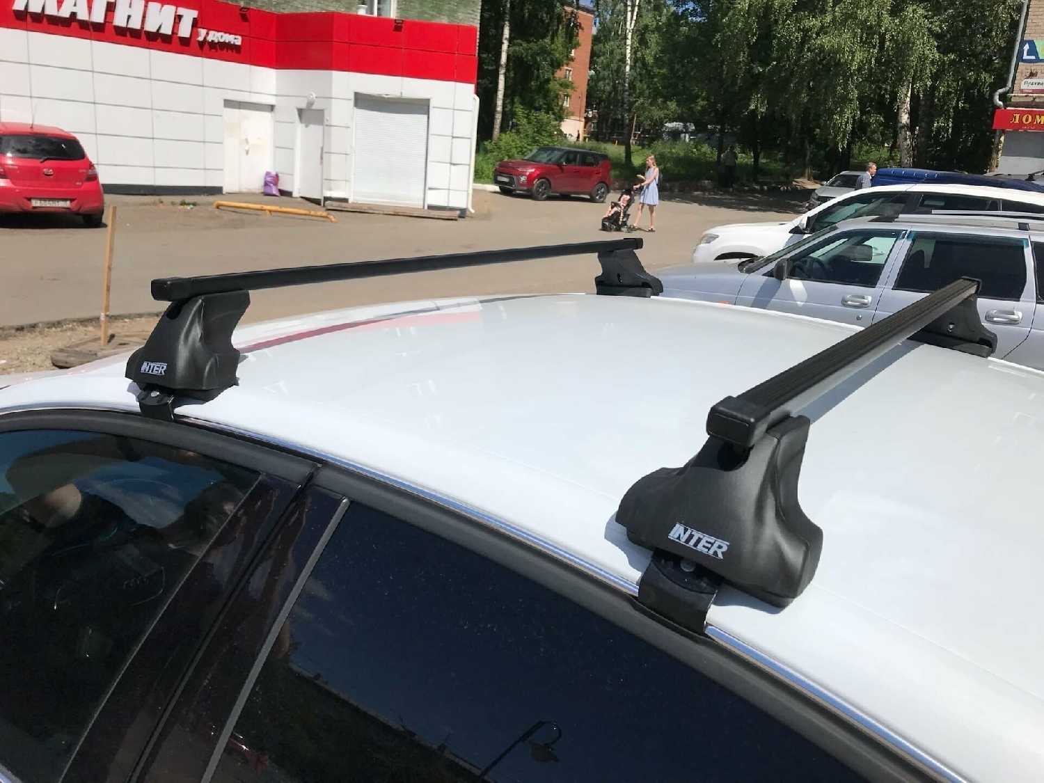 Багажник на крышу Inter Spectr за дверной проем для Nissan Qashqai J10 фотография 12