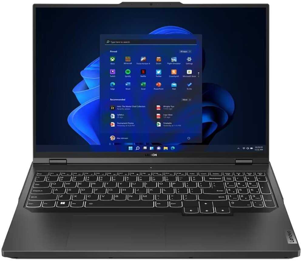 Ноутбук Lenovo Legion Pro 5 16IRX8 (Core i7 13700HX, 16Gb/SSD 1024Gb, GeForce RTX 4060) (82WK003VRK)