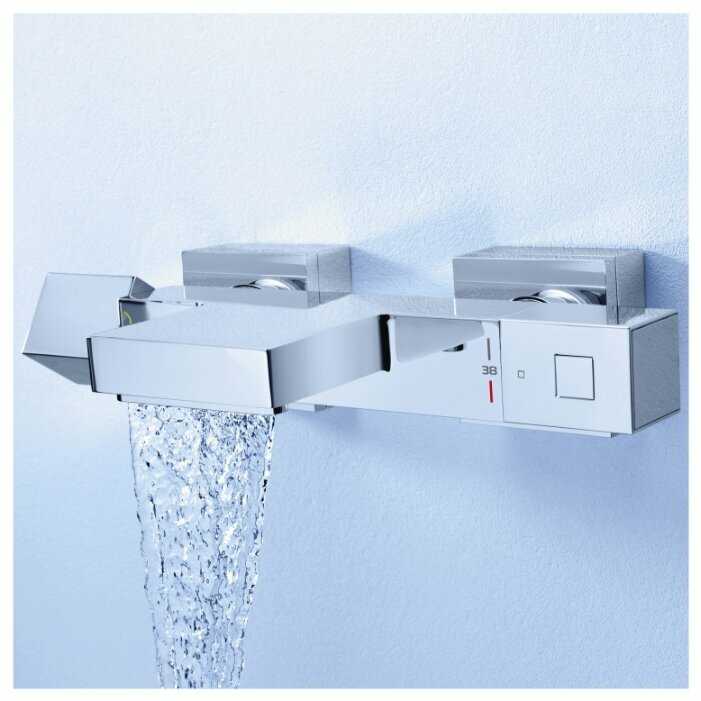 Термостат для раковины (умывальника) Grohe Grohtherm cube 34497000, рычажный фотография 2