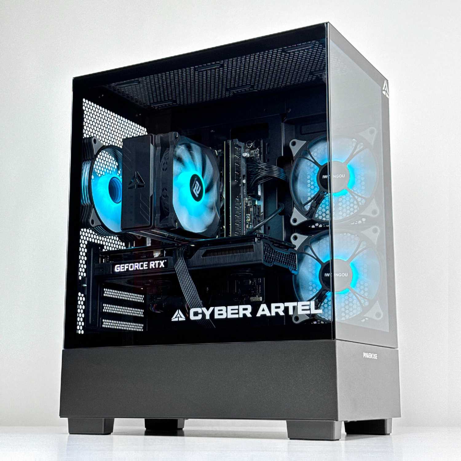 Игровой компьютер CYBER ARTEL Intel Core i5-12400f, GeForce RTX3050 8GB, RAM 32GB, SSD 1000GB фотография 18