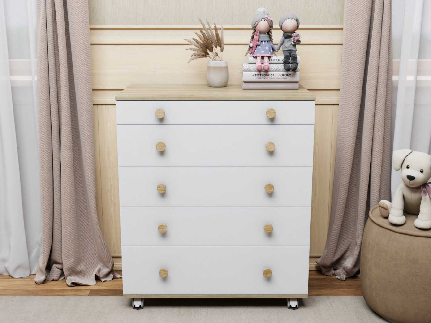 Комод Incanto Идеальный (с пеленальным столиком) фотография 1