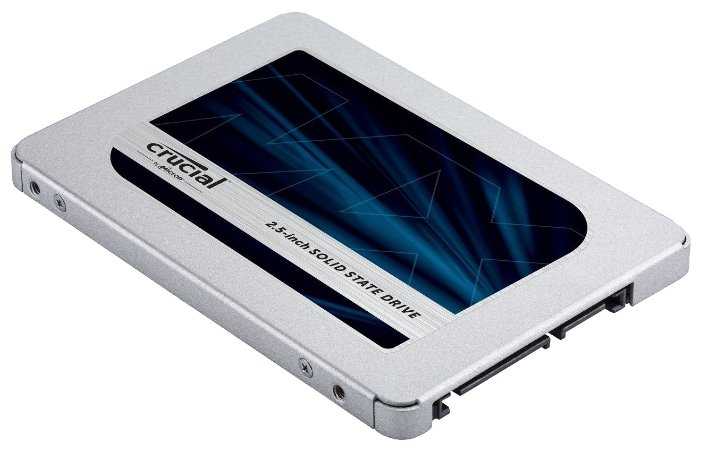 Твердотельный накопитель Crucial MX 500 ГБ SATA CT500MX500SSD1 фотография 1