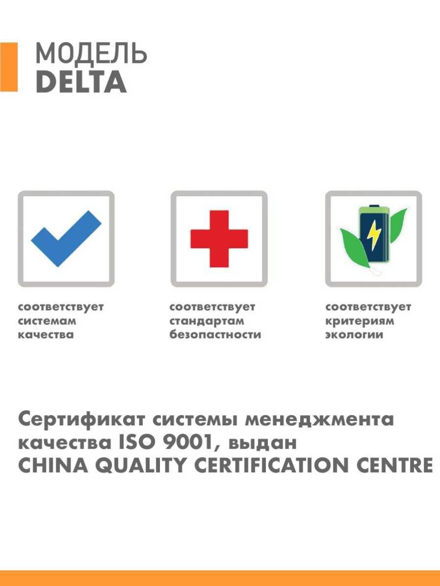 Аккумуляторная батарея DELTA Battery GEL 12-15 (12В) фотография 9