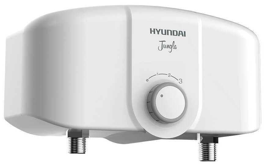 Проточный электрический водонагреватель Hyundai H-IWR2-5P-UI073/CS, душ+кран
