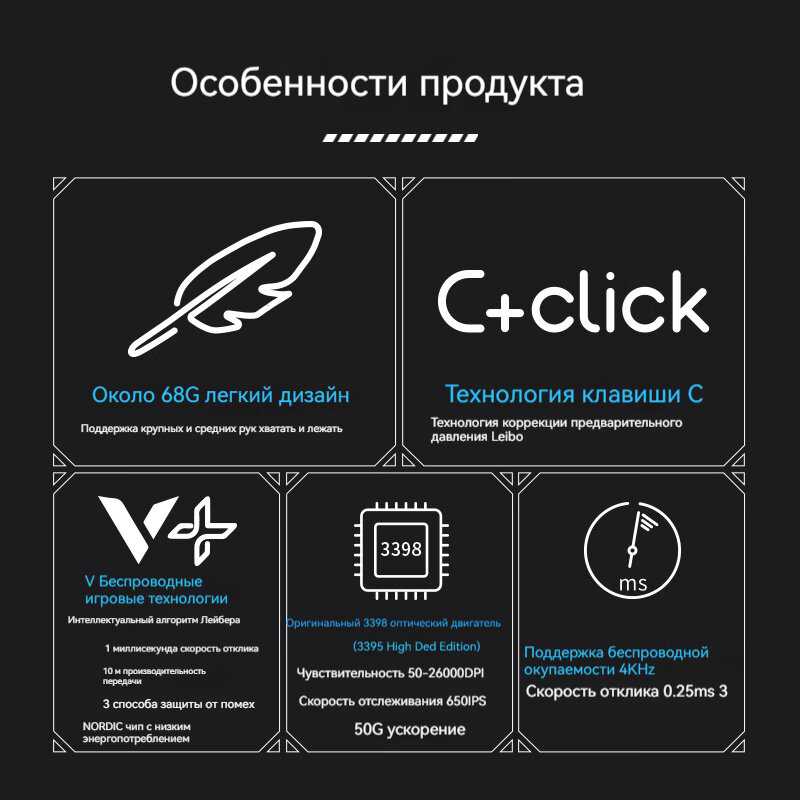 Беспроводная игровая мышь Rapoo VT9PRO (PAW3398) фотография 1