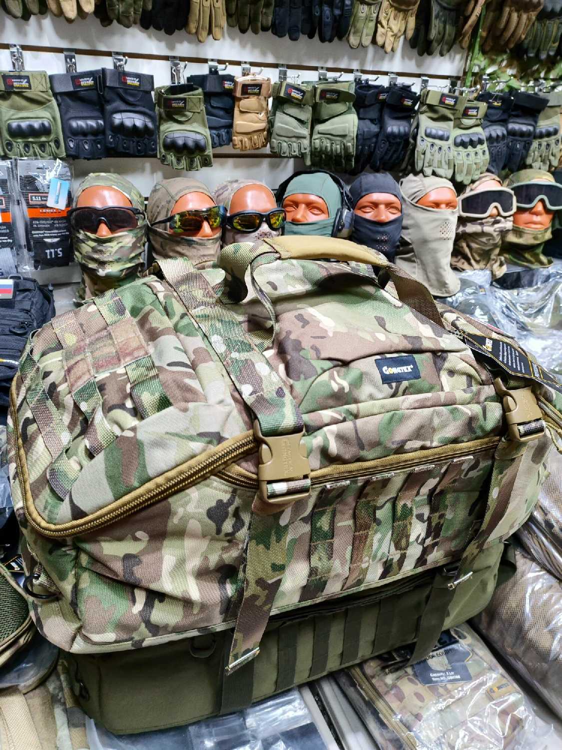 Тактический рюкзак Gongtex Tactical 55 литров фотография 2