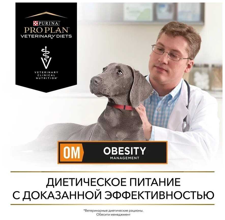 Корм для собак Pro Plan Veterinary Diets Obesity Management фотография 17