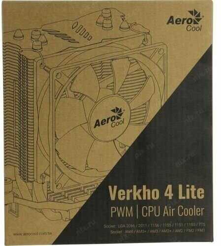 Кулер для процессора AeroCool Verkho 4 Lite фотография 11