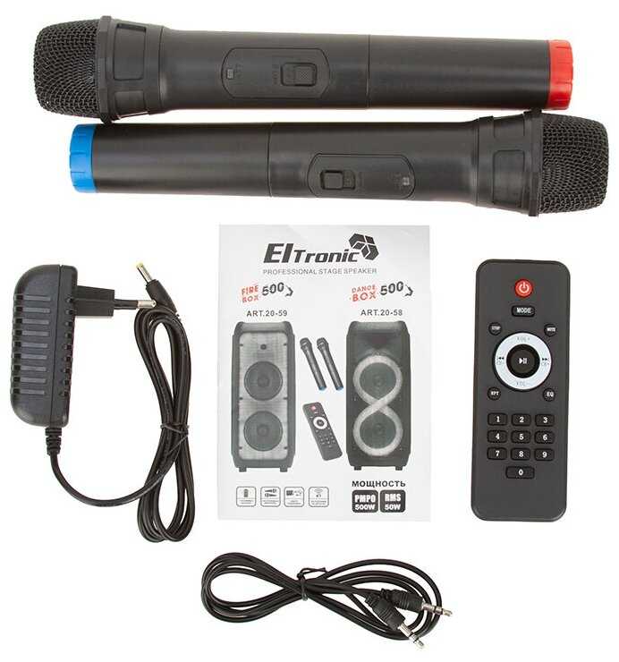 Колонка ElTRONIC Dance Box 500 (20-59) фотография 3
