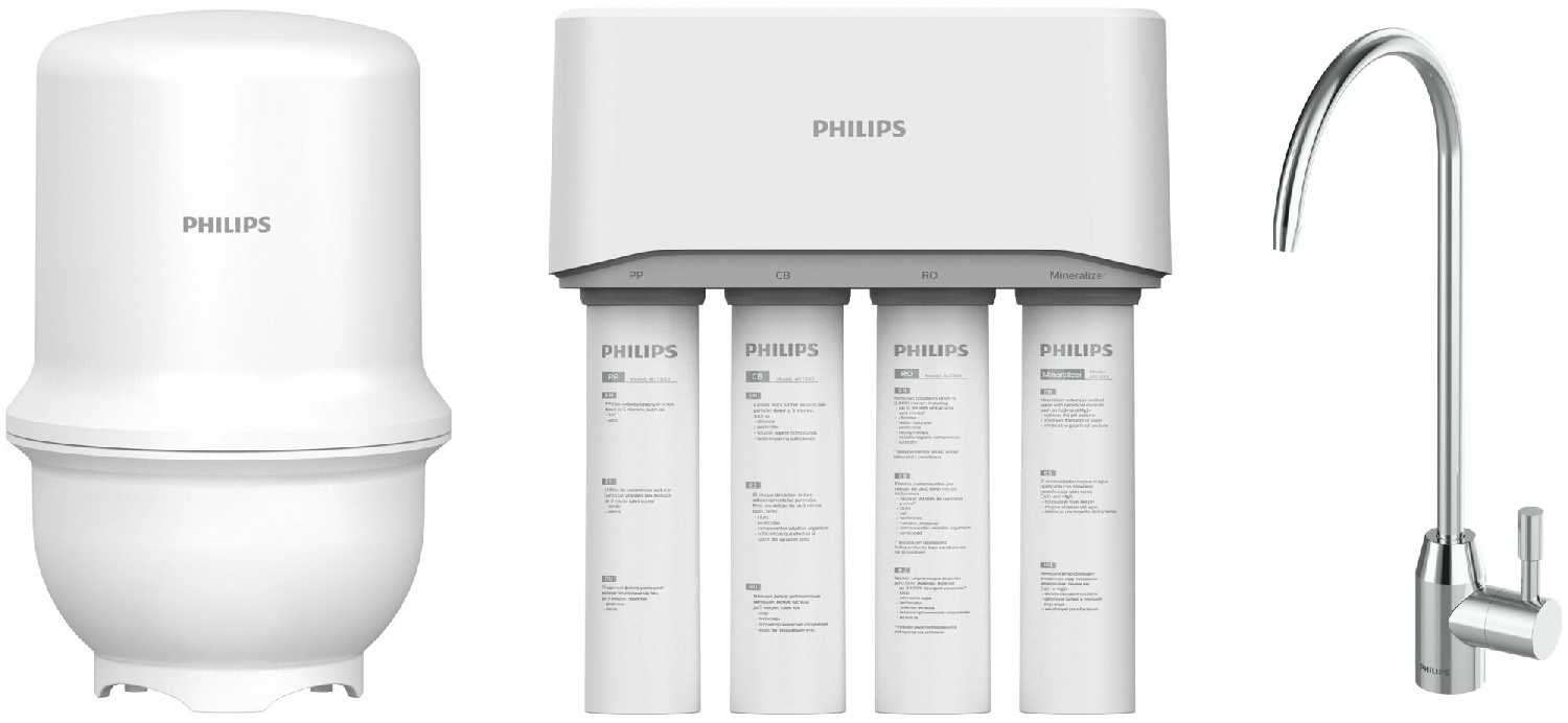 Обратноосмотическая система фильтрации проточная PHILIPS (AUT2016/10) фотография 10