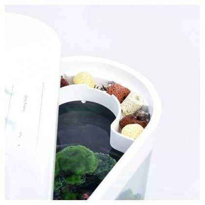 10 л Xiaomi Geometry Fish Tank Aquaponics Ecosystem (HF-JHYG001) фотография 5