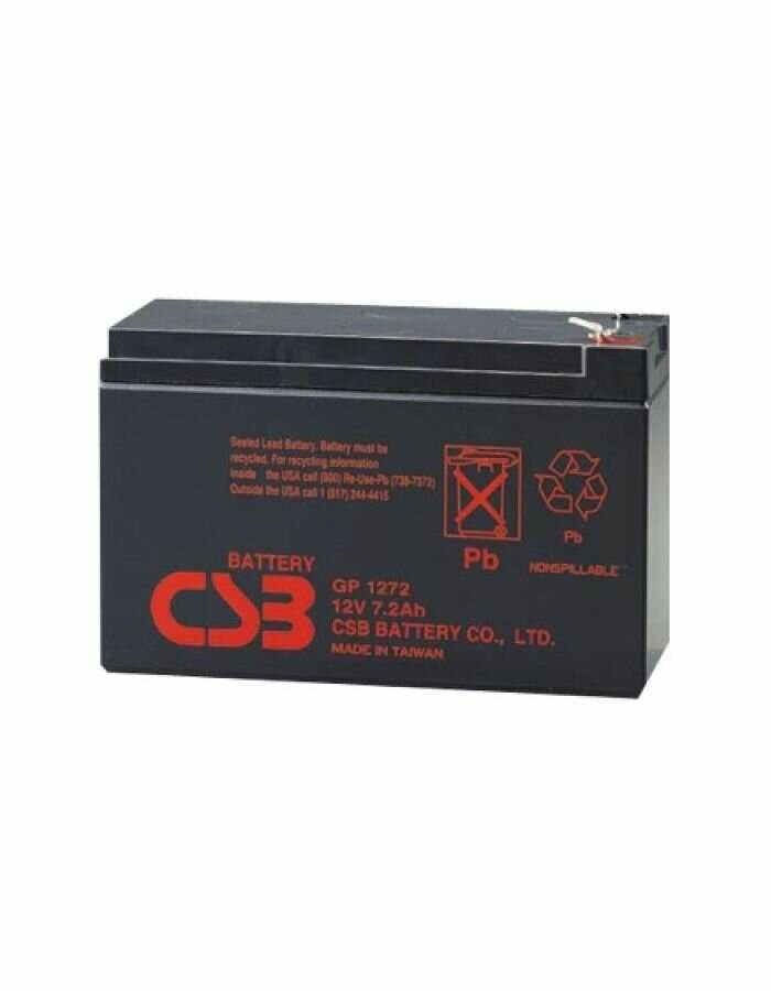Аккумуляторная батарея CSB GP 1272 F2 (28W 12В) фотография 3