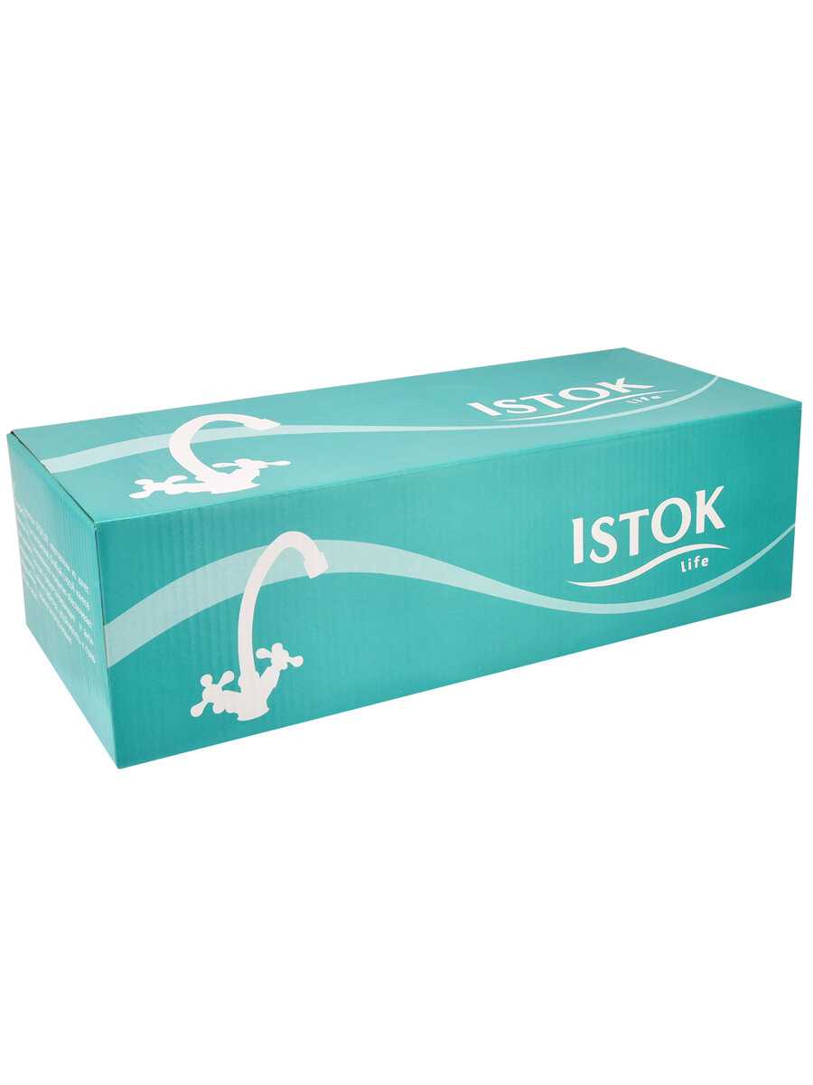 Смеситель Istok life одноручный смеситель [ванно-душевой] [с длинным L-изливом] [дивертор выносной] фотография 9