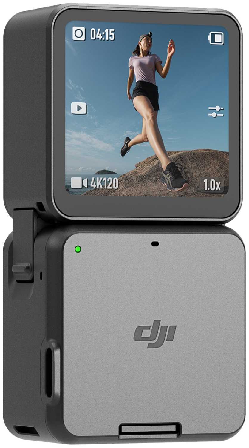 Экшн-камера DJI Action 2 Dual-Screen Combo, 12МП, 4096x3072, 580 мА·ч фотография 2