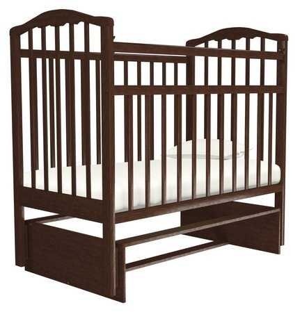 Кроватка Агат Золушка-3, качалка, поперечный маятник фотография 2