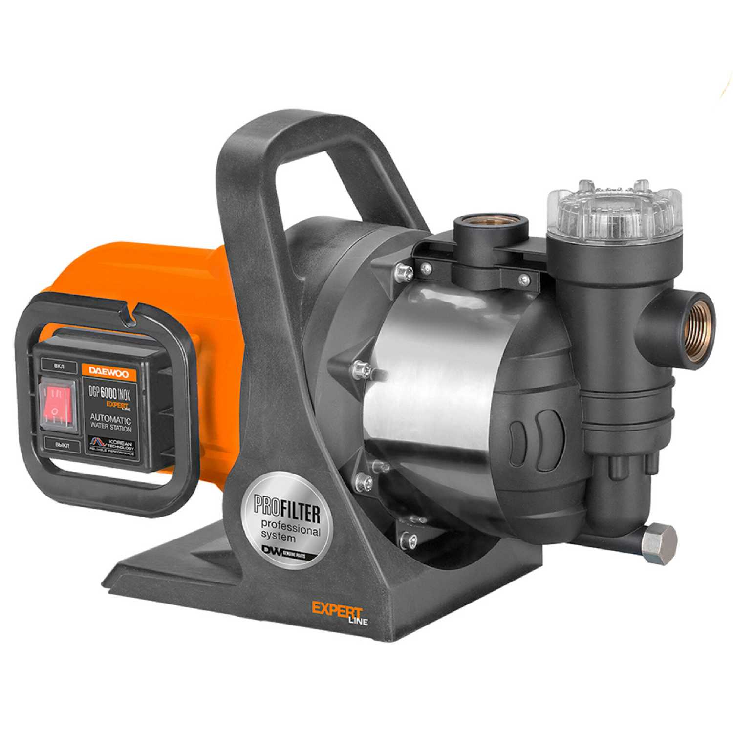 Поверхностный насос Daewoo Power Products DGP 6000 INOX (1500 Вт) фотография 5