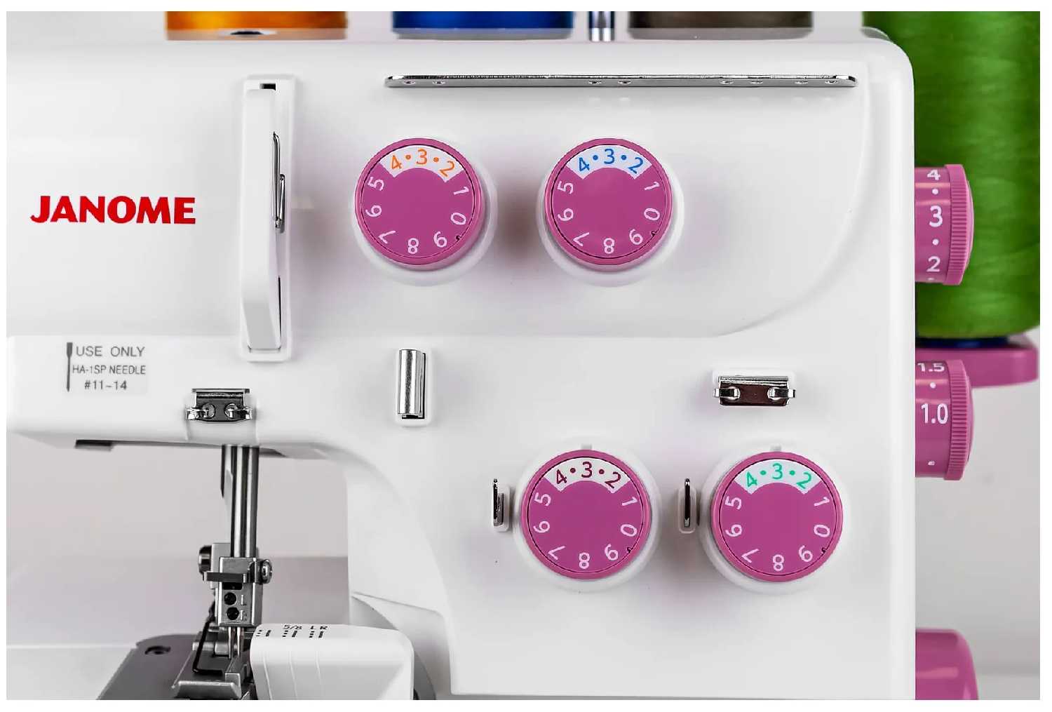 Оверлок Janome 792PG фотография 6