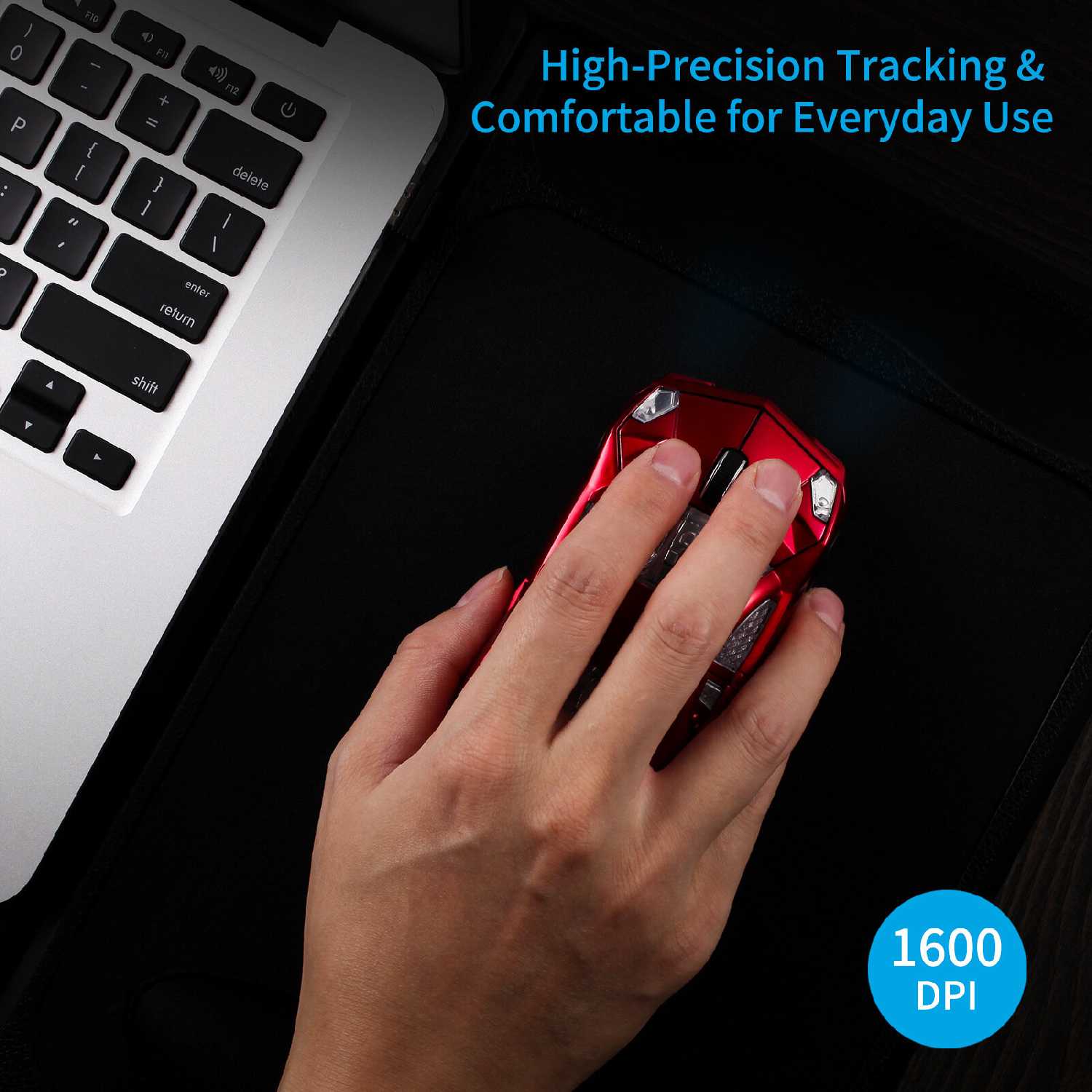 Беспроводная мышь Lamborghini sports car фотография 6