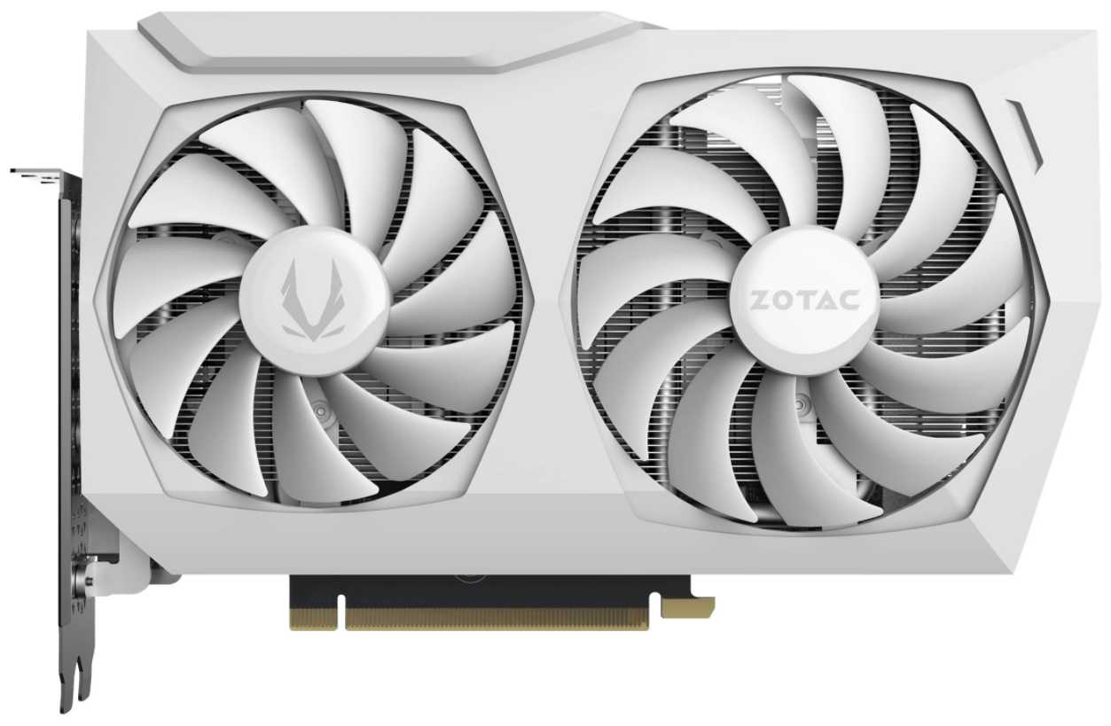 Видеокарта ZOTAC GAMING GeForce RTX 3060 AMP White Edition 12GB (ZT-A30600F-10P)