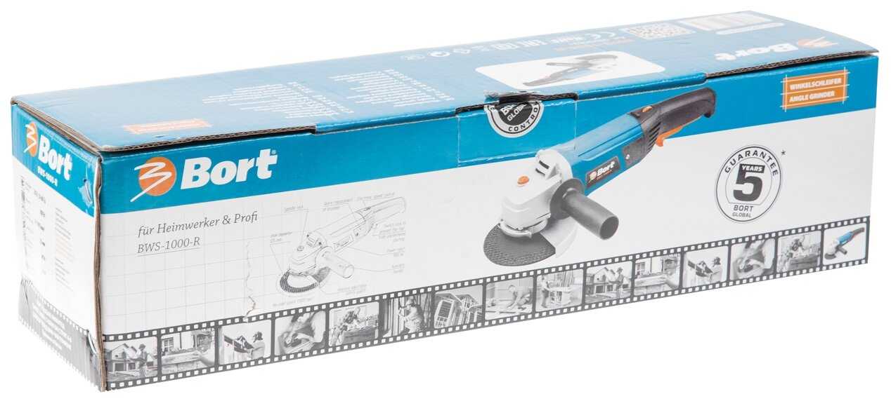 Аккумуляторная УШМ Bort BWS-1000-R фотография 18